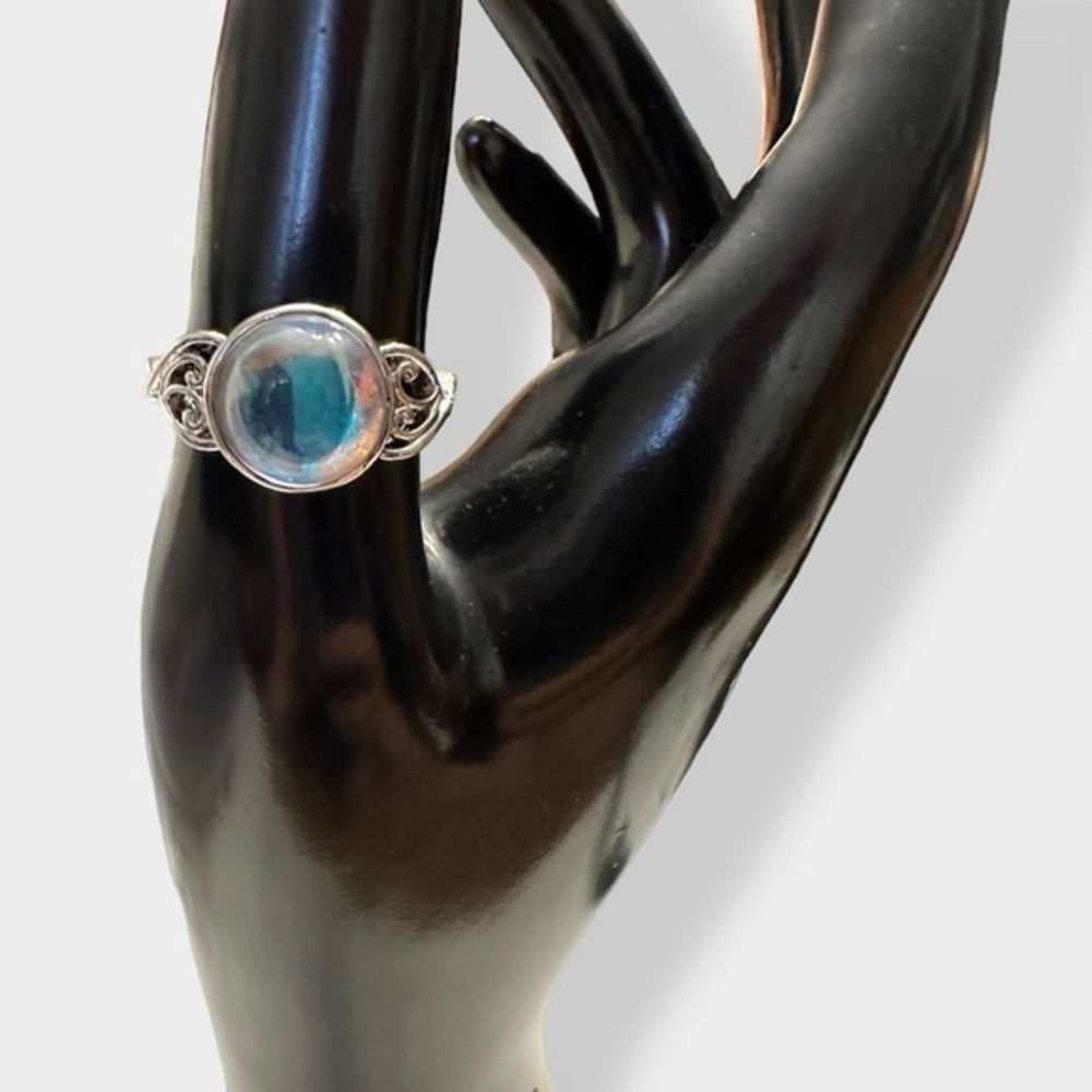 4/$25 - 
 Large Moonstone Ring